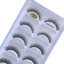 5 Pares de Cílios Postiços X01