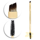 Pincel Duo de Sobrancelhas Ruby Rose Glass GE9