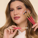 Kit Pinceis para Olhos Secret Pink Niina Secrets by Eudora