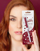 Lapiseira de Olhos/Boca Cherry (bordô) Retrátil Vizzela